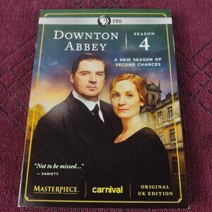 Downton Abbey - Season 4 - 2013 Release - 3 Disc DVD Set w/Slipcover - New